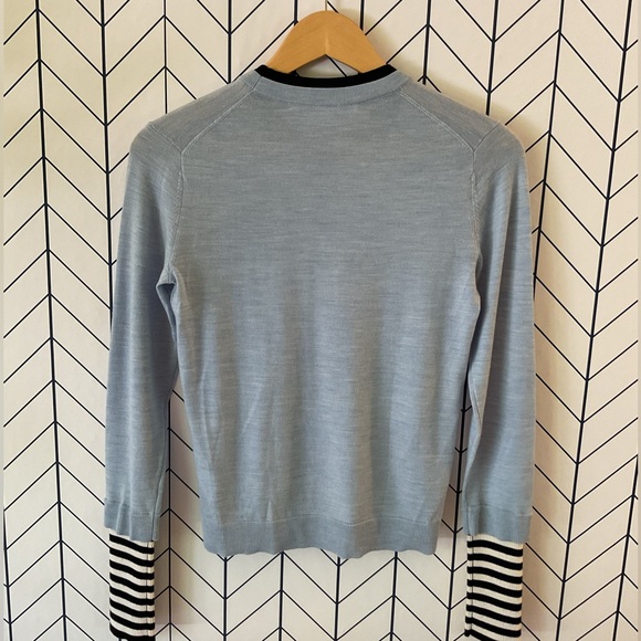 Veronica Beard Avery Marino Wool Blend Sweater - Picture 3 of 7